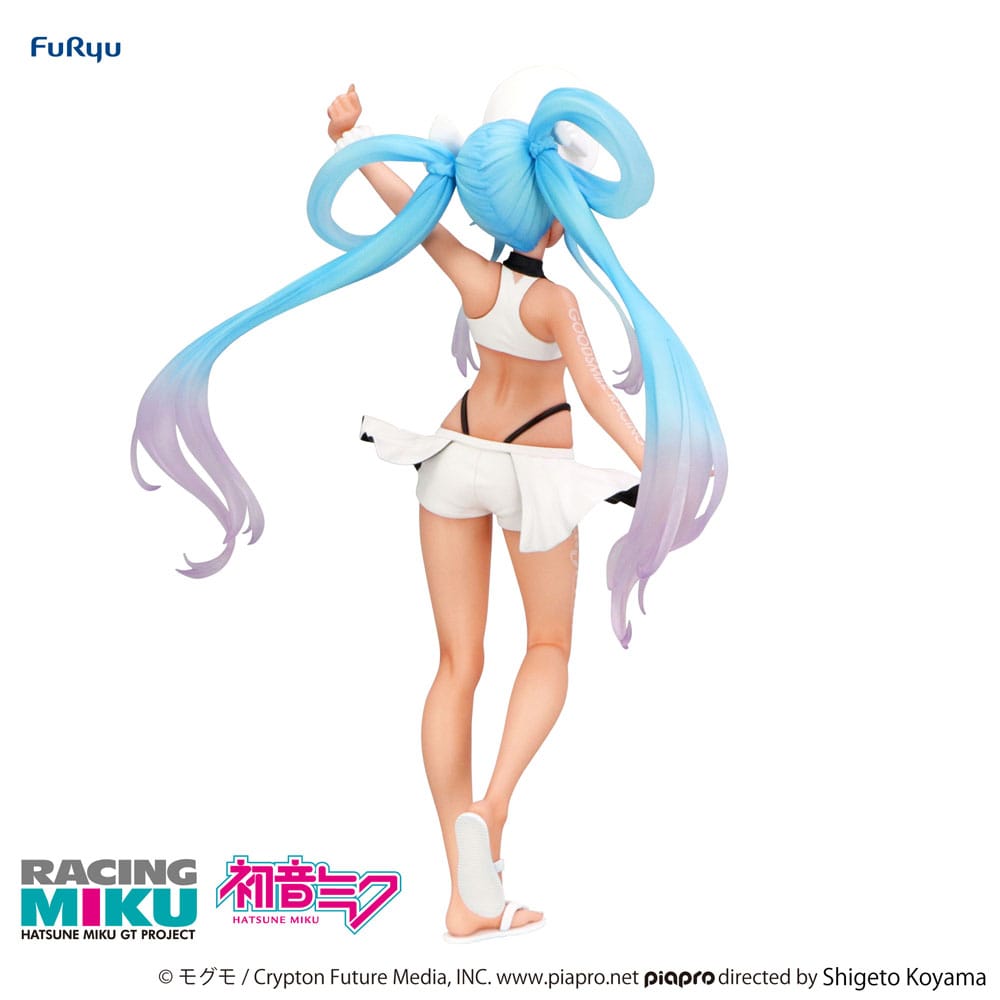 Hatsune Miku GT Project Trio-Try-iT PVC Statue Racing Miku 2024 Summer Holiday Ver. 21 cm Prizefiguren Yokina