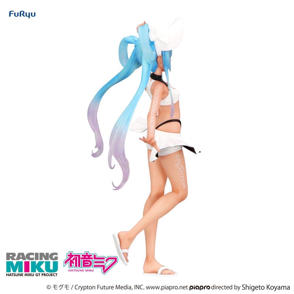 Hatsune Miku GT Project Trio-Try-iT PVC Statue Racing Miku 2024 Summer Holiday Ver. 21 cm Prizefiguren Yokina