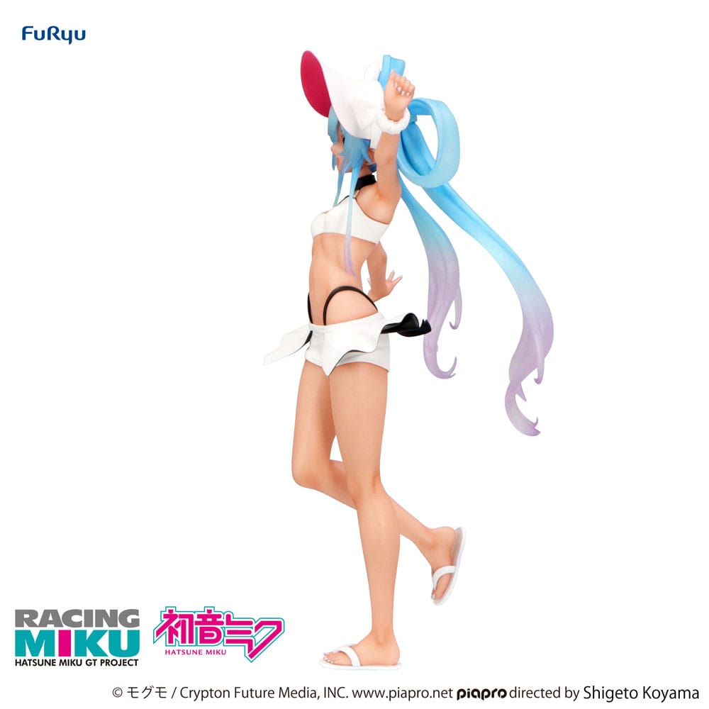 Hatsune Miku GT Project Trio-Try-iT PVC Statue Racing Miku 2024 Summer Holiday Ver. 21 cm Prizefiguren Yokina