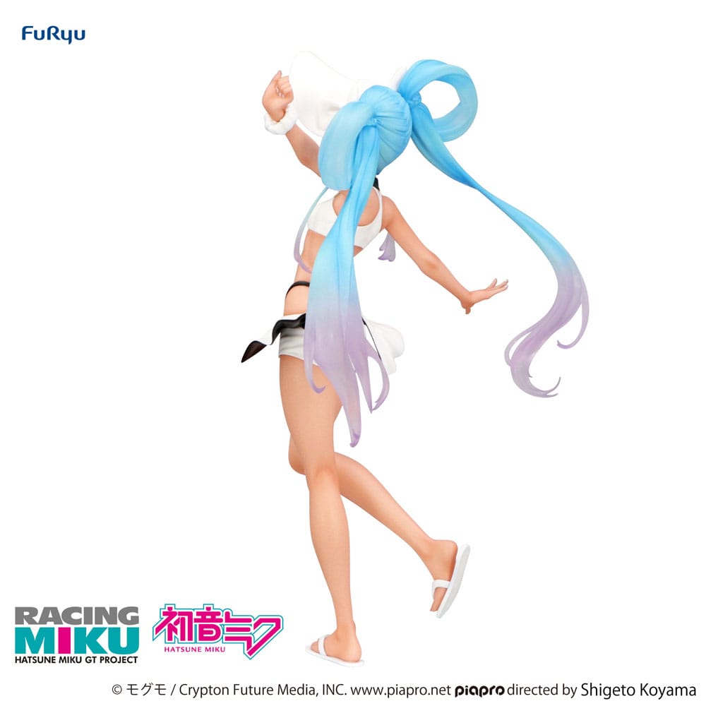 Hatsune Miku GT Project Trio-Try-iT PVC Statue Racing Miku 2024 Summer Holiday Ver. 21 cm Prizefiguren Yokina