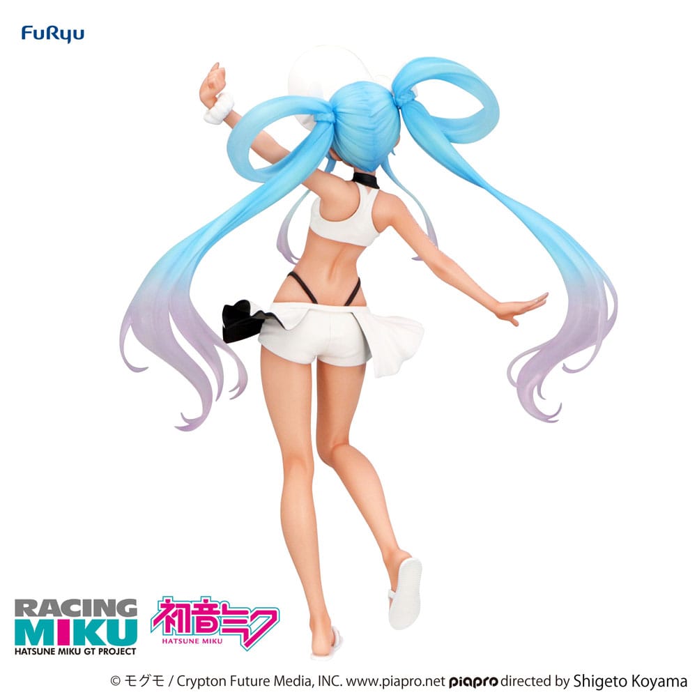 Hatsune Miku GT Project Trio-Try-iT PVC Statue Racing Miku 2024 Summer Holiday Ver. 21 cm Prizefiguren Yokina