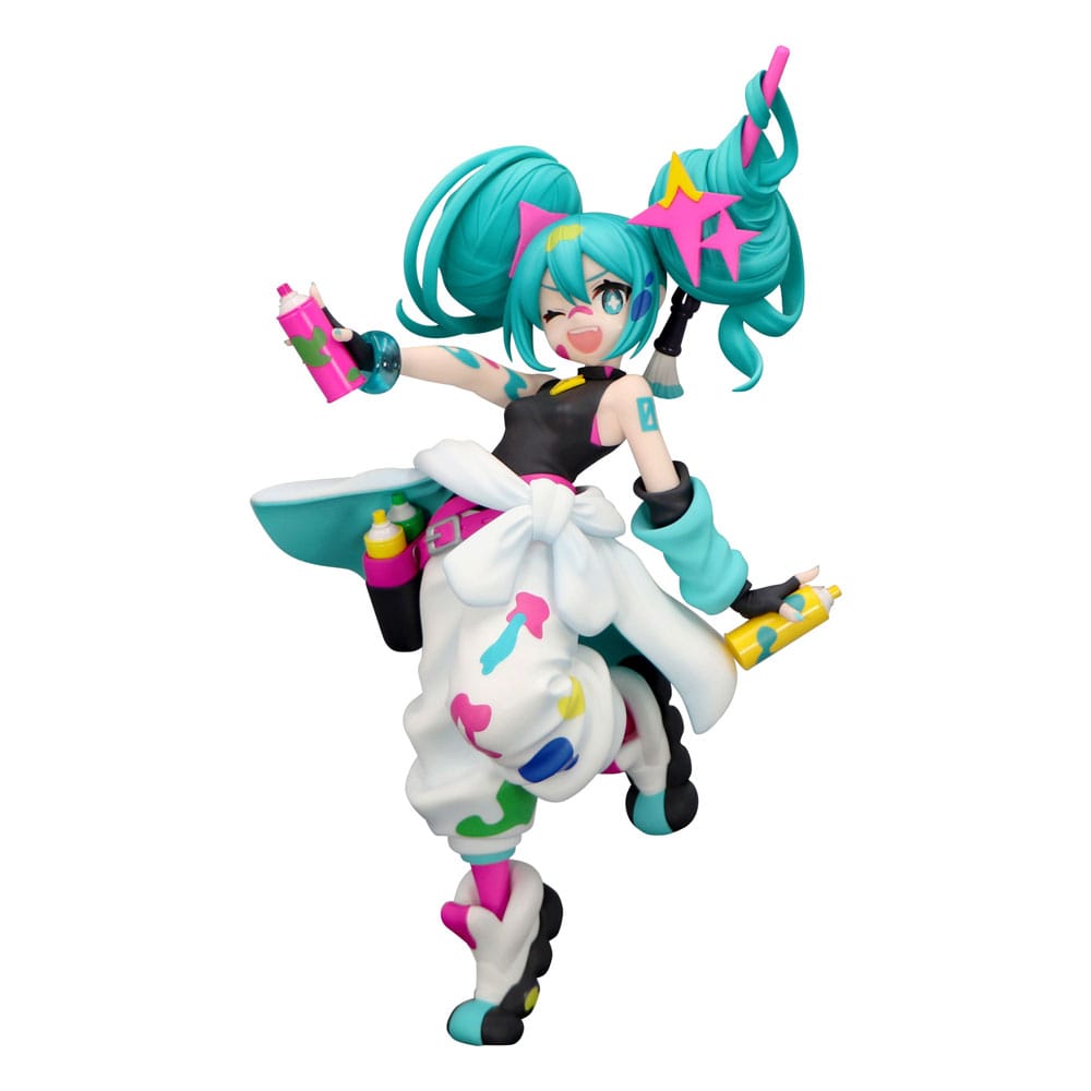Hatsune Miku Trio-Try-iT PVC Statue Miku Paint Girl 19 cm Prizefiguren Yokina