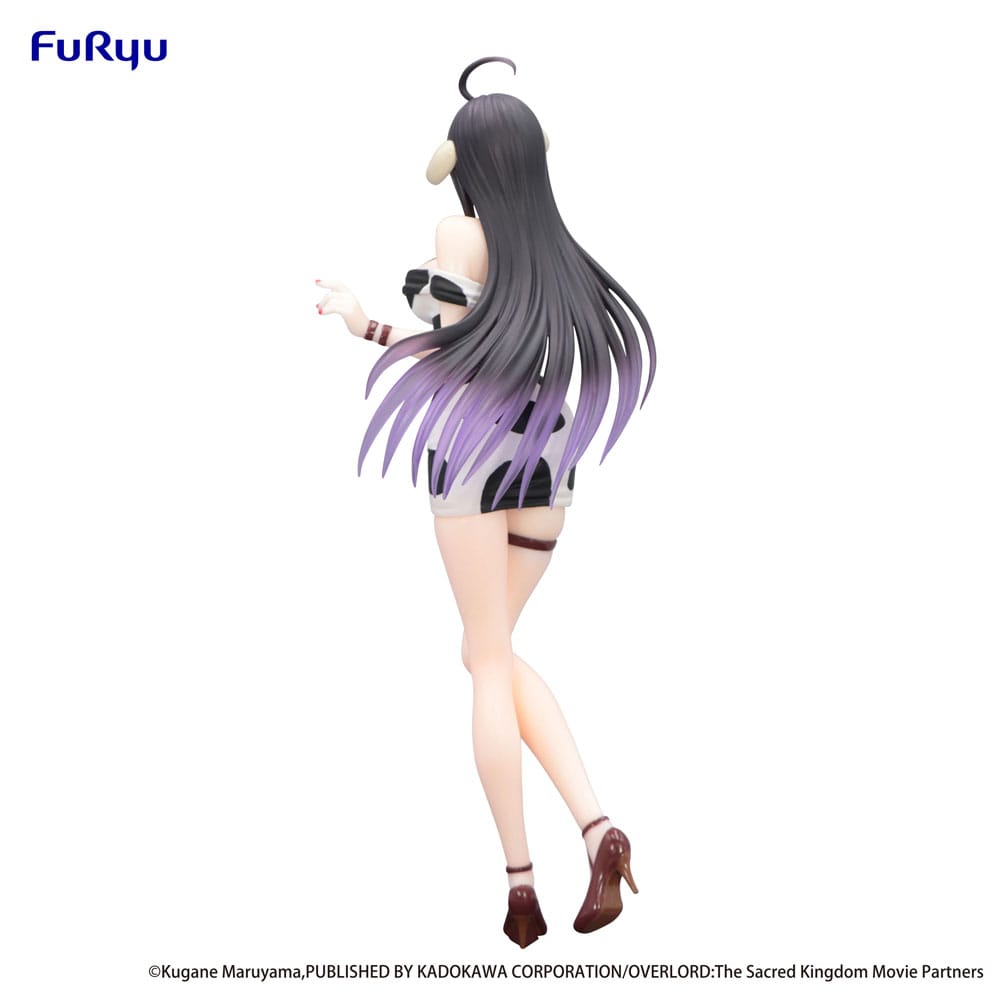 Overlord Trio-Try-iT PVC Statue Albedo Mini Dress Cow Pattern Ver. 21 cm Prizefiguren Yokina