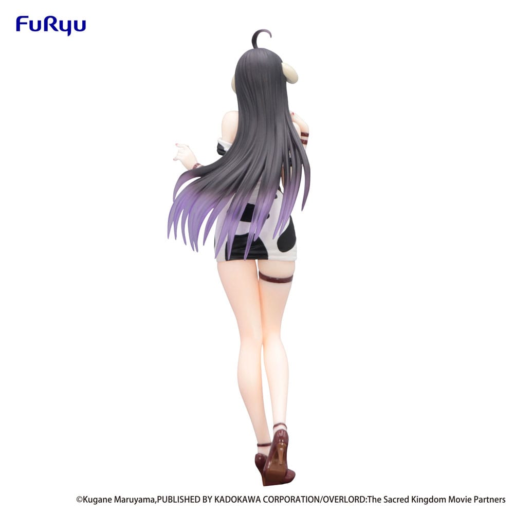 Overlord Trio-Try-iT PVC Statue Albedo Mini Dress Cow Pattern Ver. 21 cm Prizefiguren Yokina