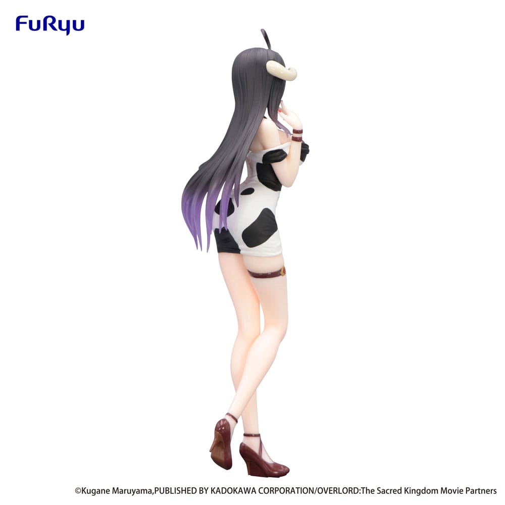 Overlord Trio-Try-iT PVC Statue Albedo Mini Dress Cow Pattern Ver. 21 cm Prizefiguren Yokina