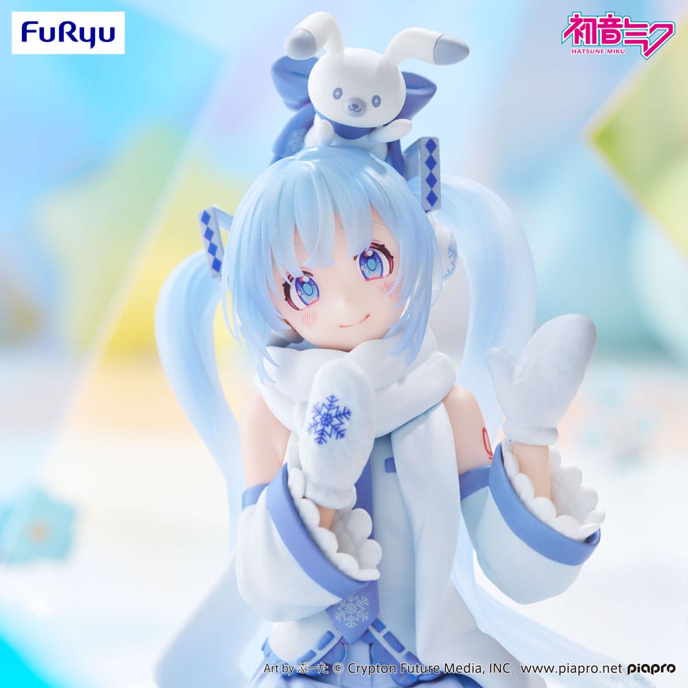 Hatsune Miku Noodle Stopper PVC Statue Snow Miku Sky Town 10th Ver. 15 cm Prizefiguren Yokina