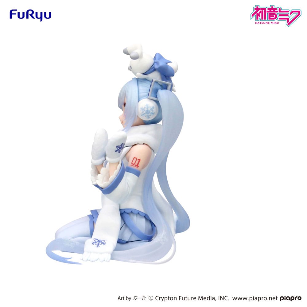 Hatsune Miku Noodle Stopper PVC Statue Snow Miku Sky Town 10th Ver. 15 cm Prizefiguren Yokina