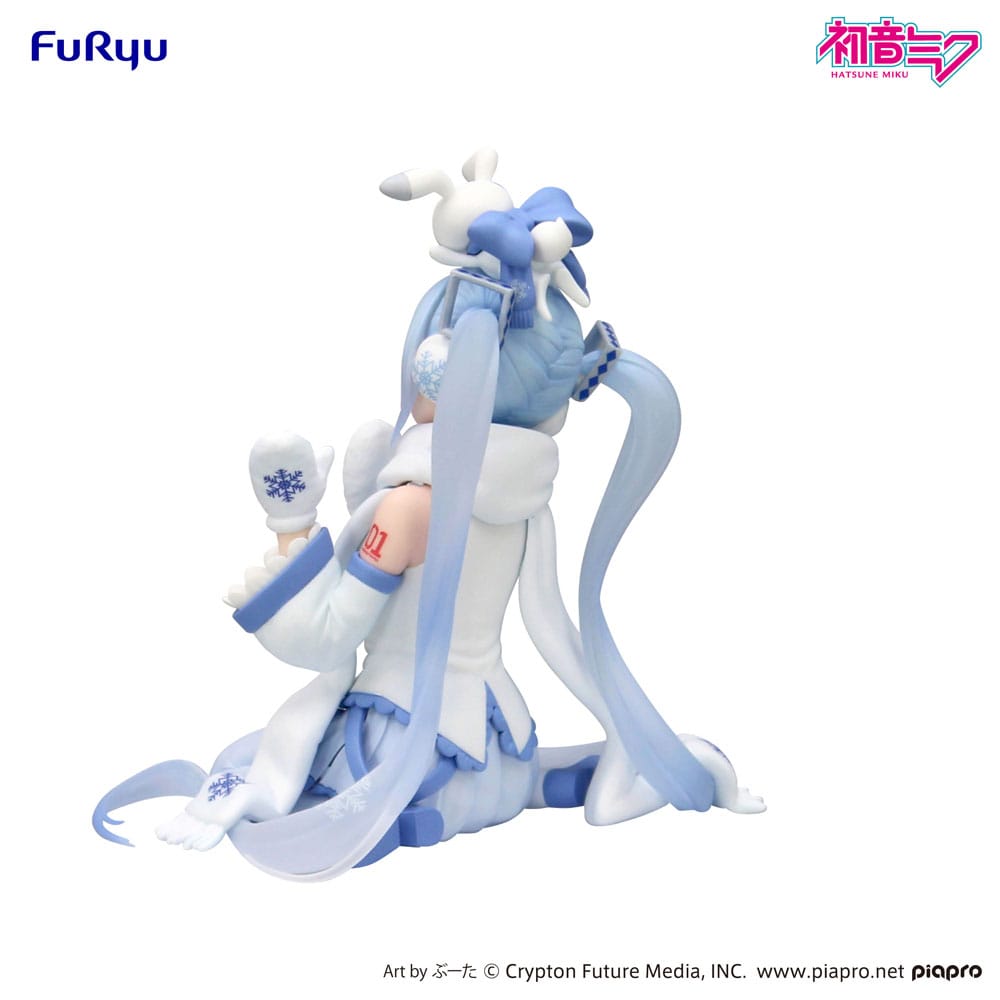Hatsune Miku Noodle Stopper PVC Statue Snow Miku Sky Town 10th Ver. 15 cm Prizefiguren Yokina