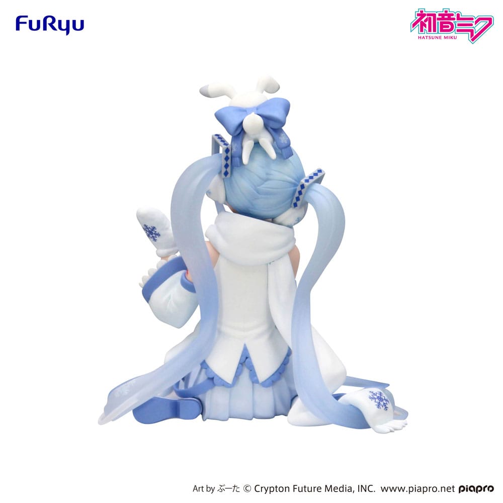 Hatsune Miku Noodle Stopper PVC Statue Snow Miku Sky Town 10th Ver. 15 cm Prizefiguren Yokina
