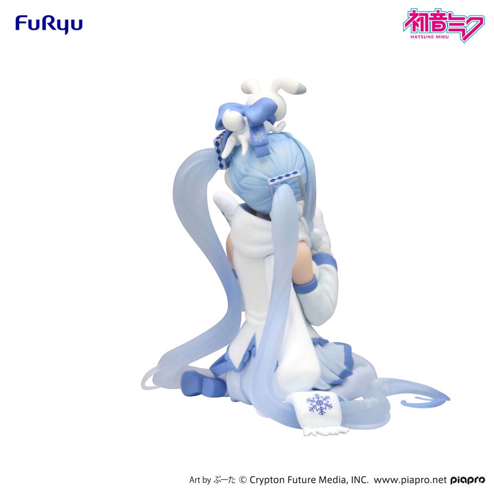 Hatsune Miku Noodle Stopper PVC Statue Snow Miku Sky Town 10th Ver. 15 cm Prizefiguren Yokina