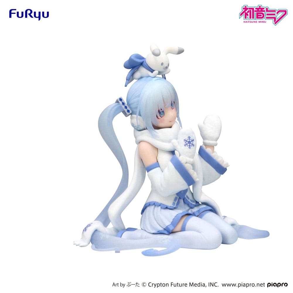 Hatsune Miku Noodle Stopper PVC Statue Snow Miku Sky Town 10th Ver. 15 cm Prizefiguren Yokina