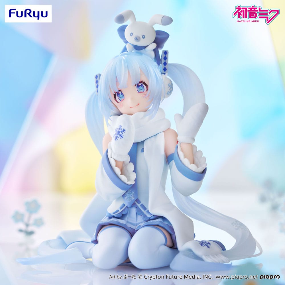 Hatsune Miku Noodle Stopper PVC Statue Snow Miku Sky Town 10th Ver. 15 cm Prizefiguren Yokina