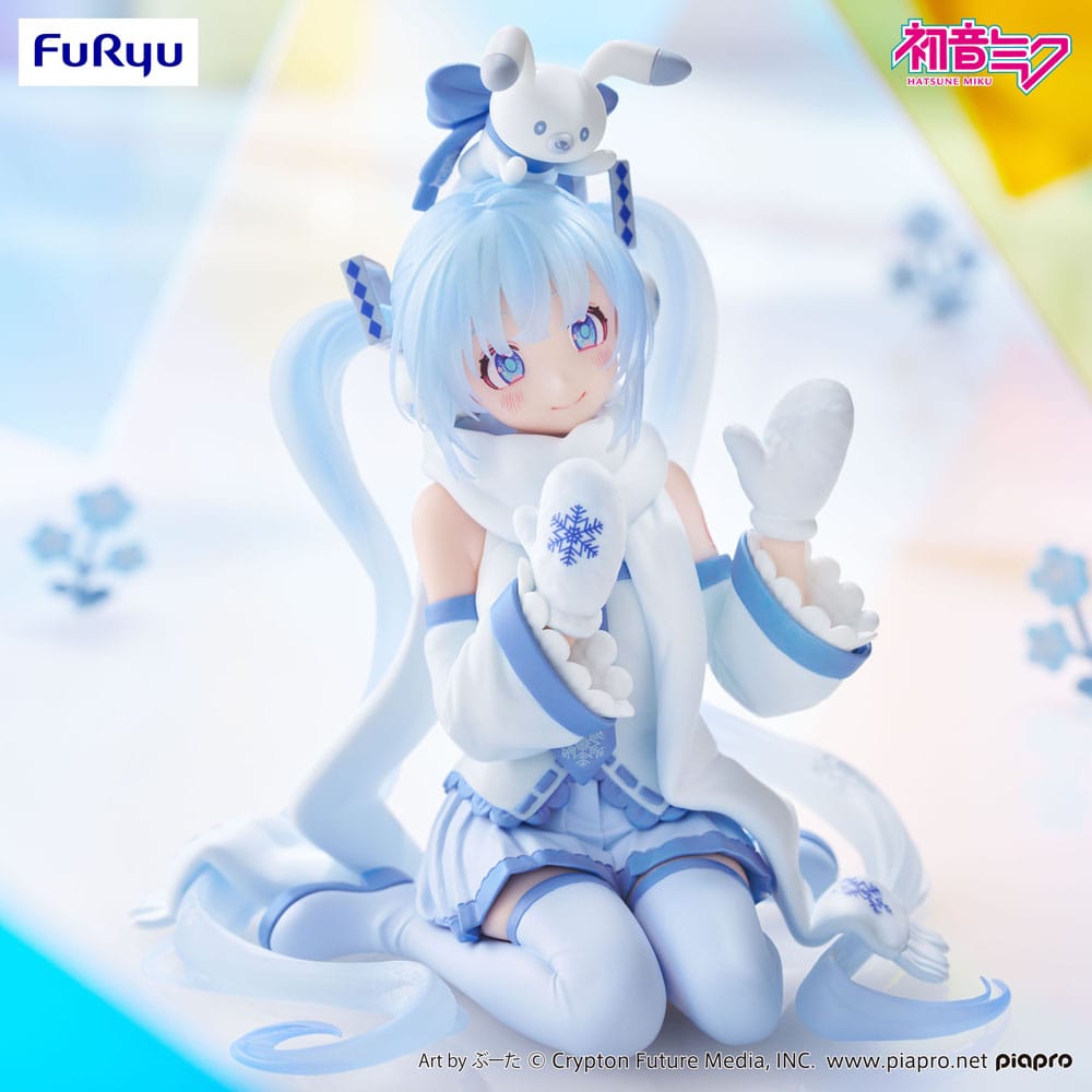 Hatsune Miku Noodle Stopper PVC Statue Snow Miku Sky Town 10th Ver. 15 cm Prizefiguren Yokina