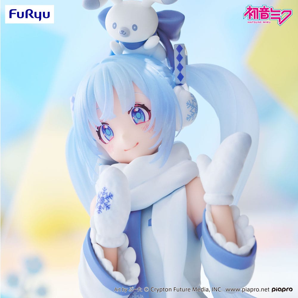 Hatsune Miku Noodle Stopper PVC Statue Snow Miku Sky Town 10th Ver. 15 cm Prizefiguren Yokina