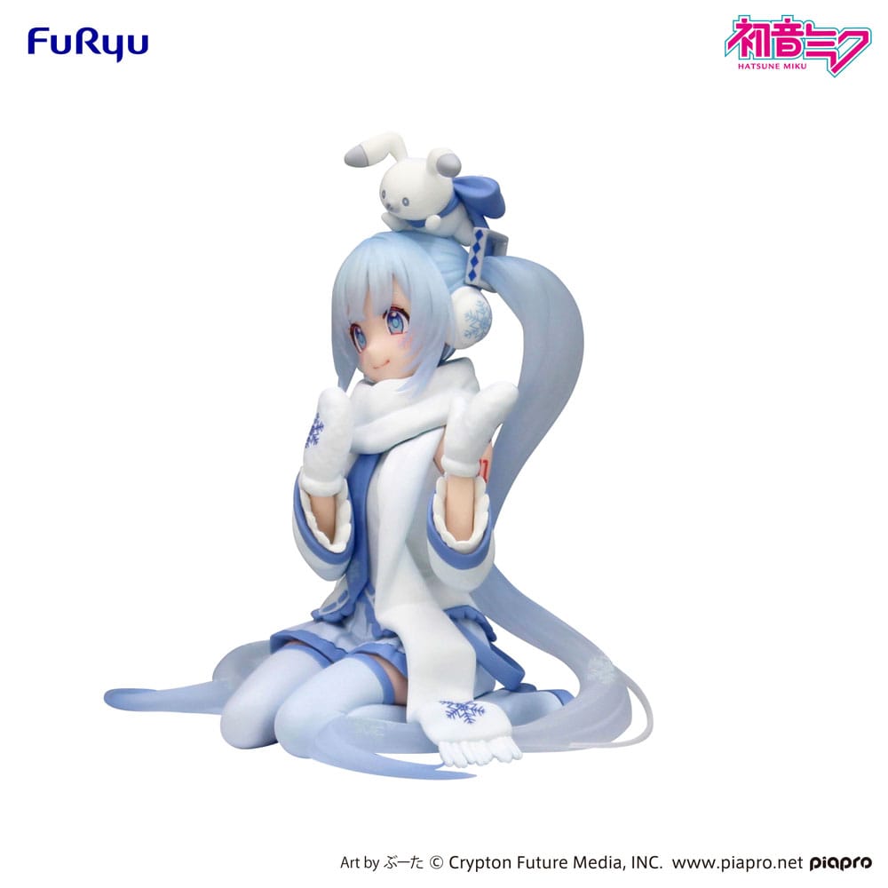 Hatsune Miku Noodle Stopper PVC Statue Snow Miku Sky Town 10th Ver. 15 cm Prizefiguren Yokina