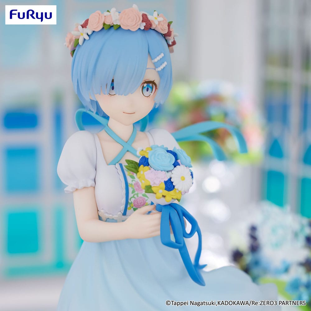 Re:Zero Starting Life in Another World Trio-Try-iT PVC Statue Rem Bridesmaid 21 cm Prizefiguren Yokina