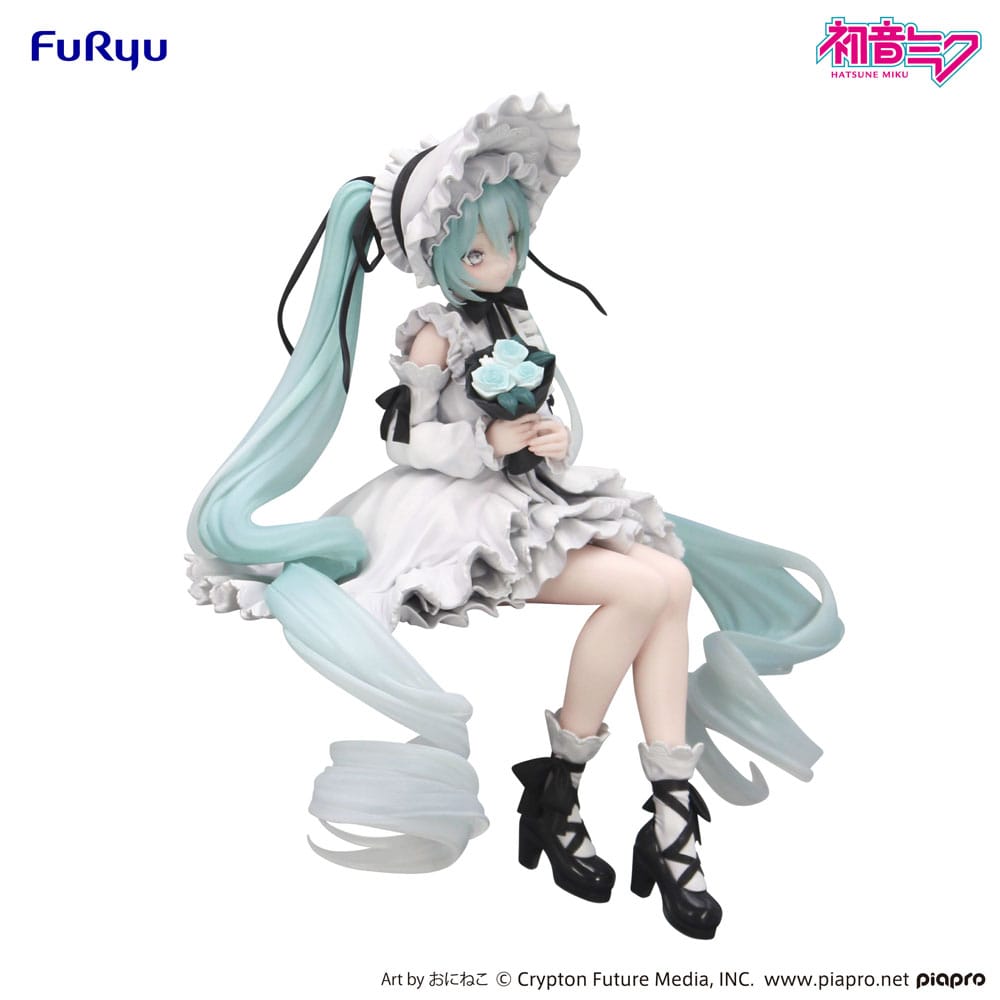 Hatsune Miku Noodle Stopper PVC Statue Vintage Doll Style 15 cm Prizefiguren Yokina