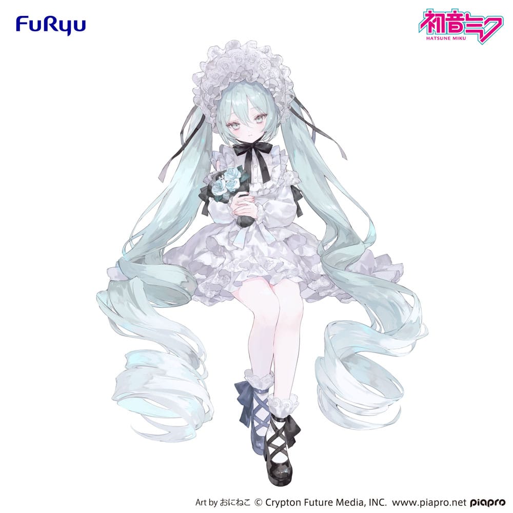Hatsune Miku Noodle Stopper PVC Statue Vintage Doll Style 15 cm Prizefiguren Yokina