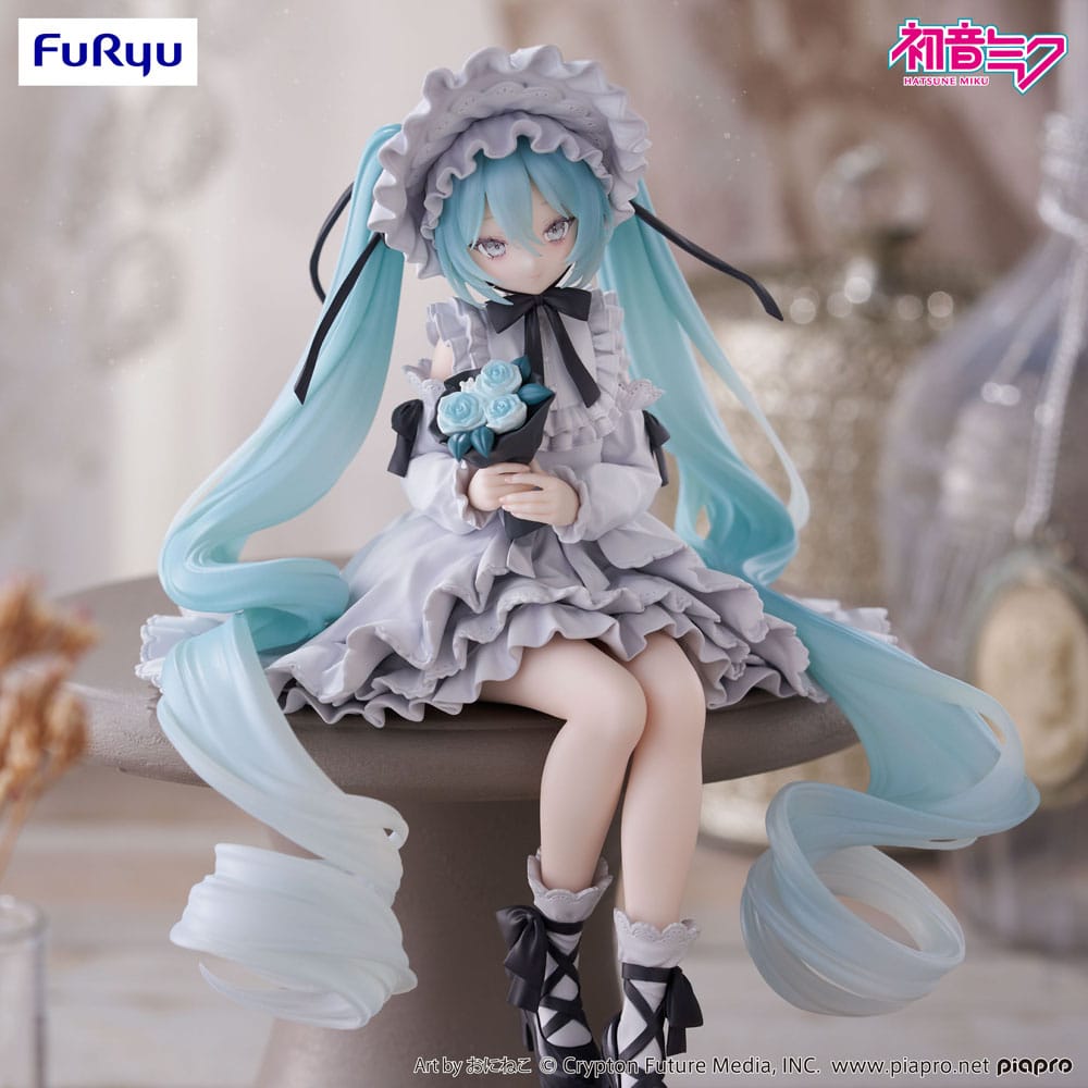 Hatsune Miku Noodle Stopper PVC Statue Vintage Doll Style 15 cm Prizefiguren Yokina