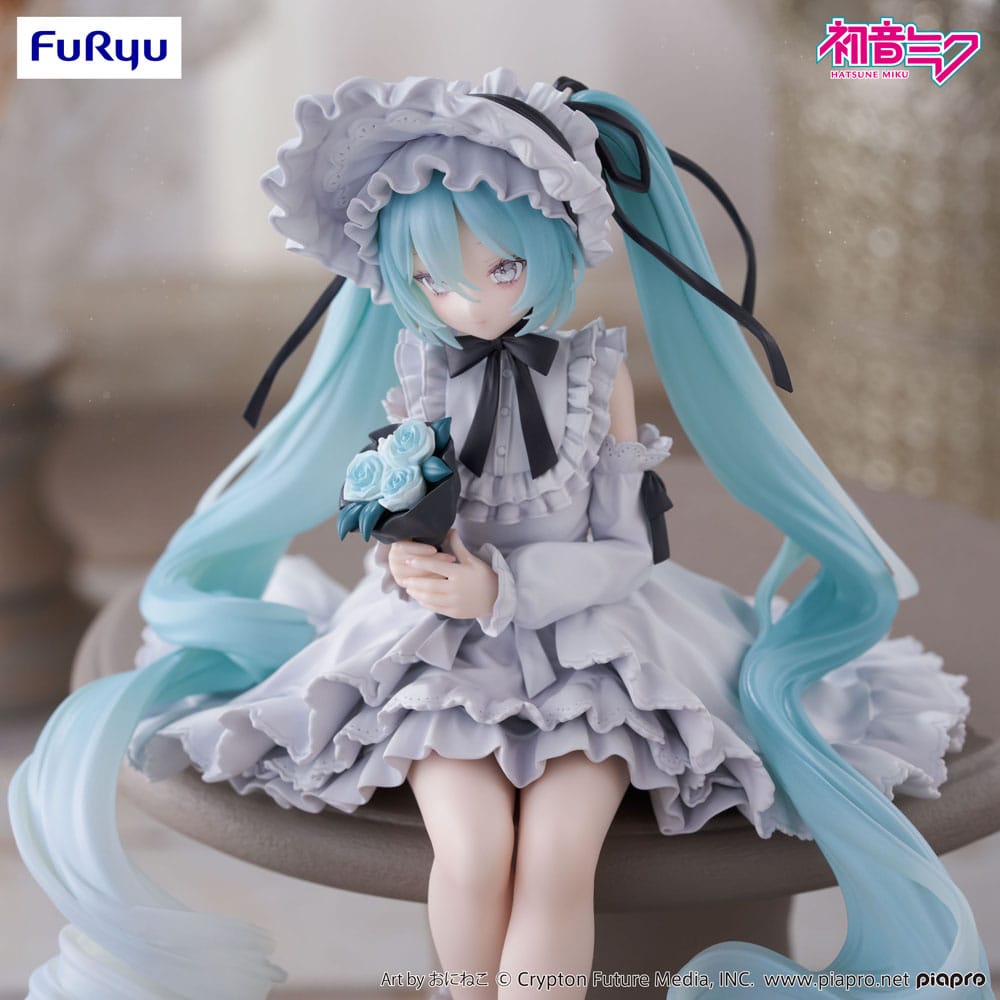 Hatsune Miku Noodle Stopper PVC Statue Vintage Doll Style 15 cm Prizefiguren Yokina