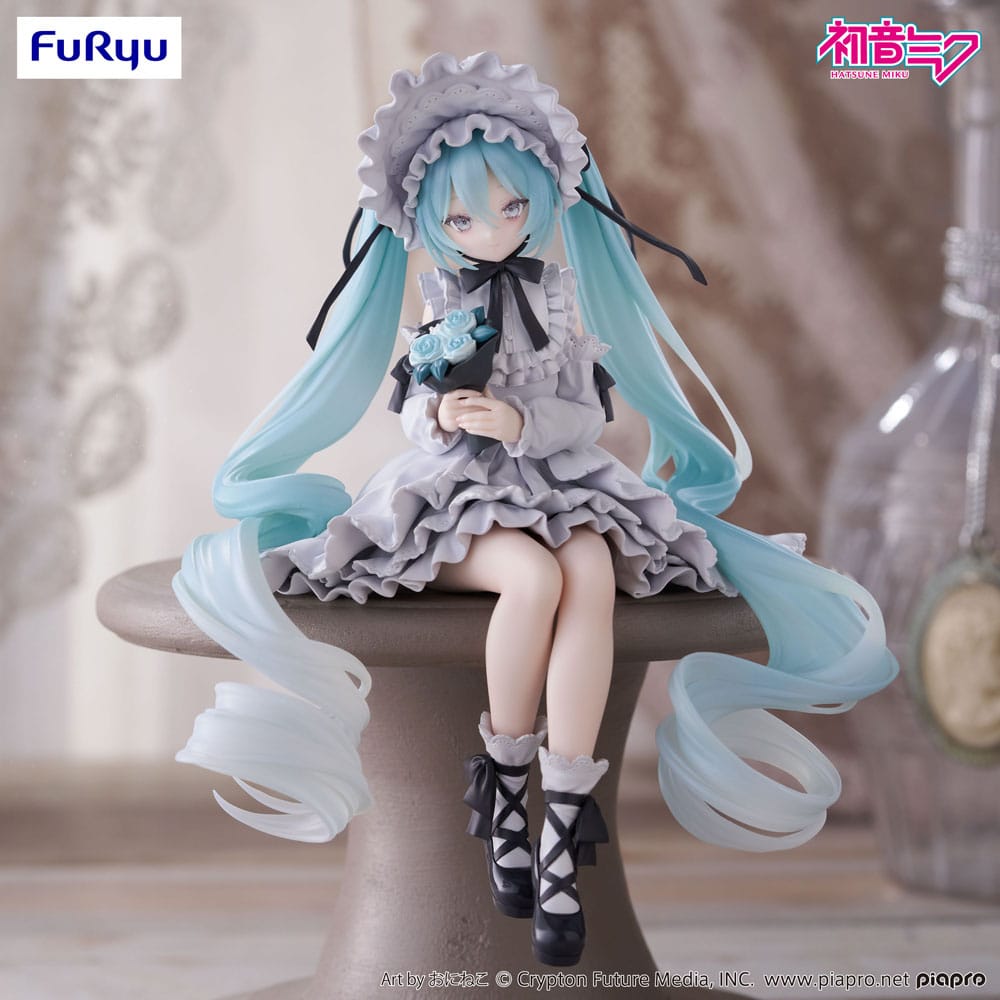 Hatsune Miku Noodle Stopper PVC Statue Vintage Doll Style 15 cm Prizefiguren Yokina