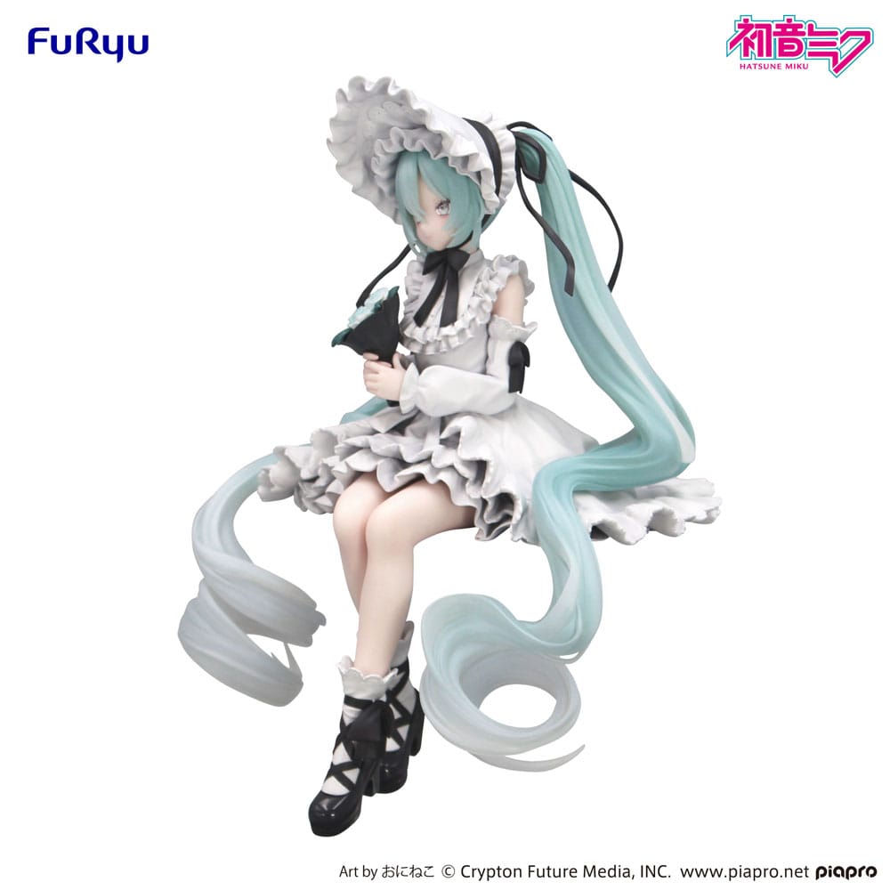 Hatsune Miku Noodle Stopper PVC Statue Vintage Doll Style 15 cm Prizefiguren Yokina