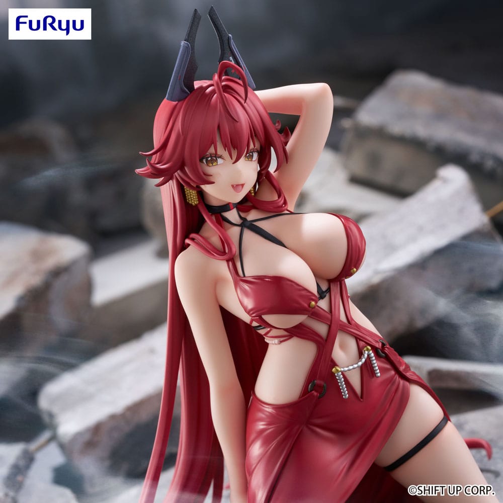 Goddess of Victory: Nikke Noodle Stopper PVC Statue Red Hood: Nonsense Red 12 cm Prizefiguren Yokina