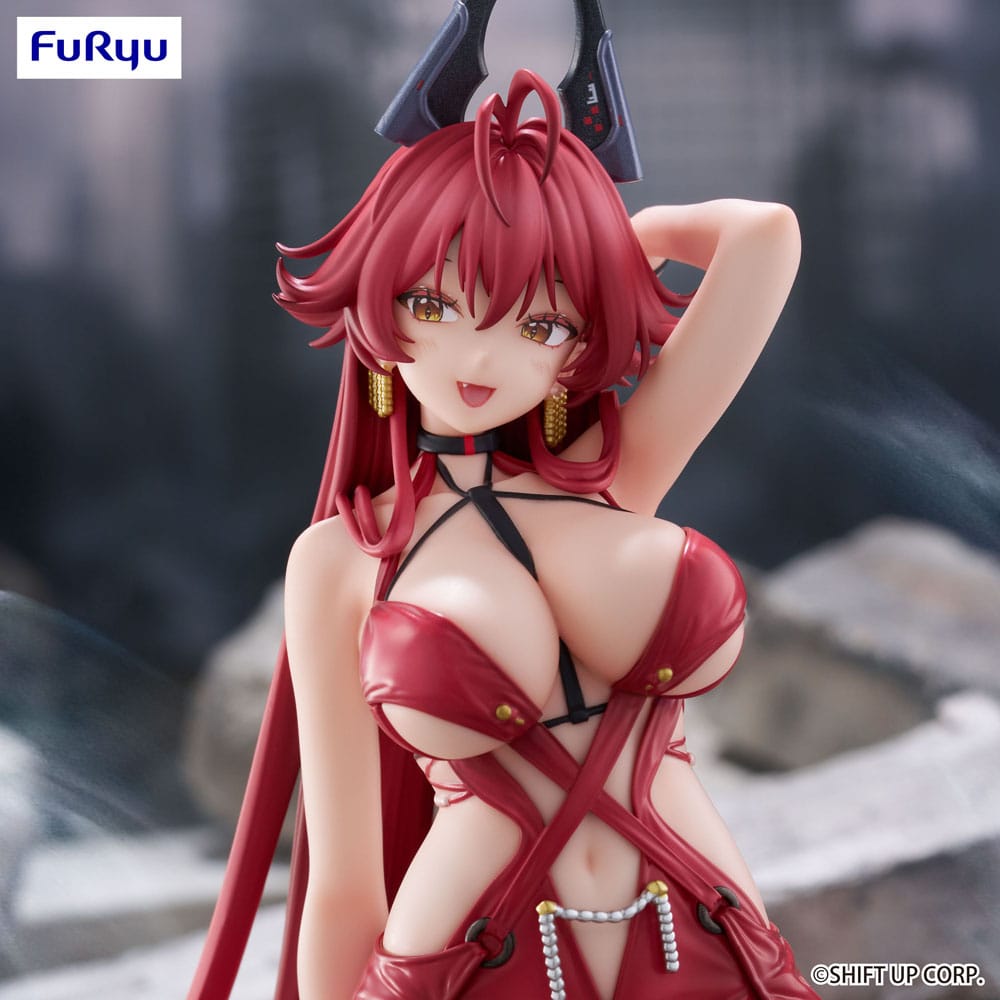 Goddess of Victory: Nikke Noodle Stopper PVC Statue Red Hood: Nonsense Red 12 cm Prizefiguren Yokina