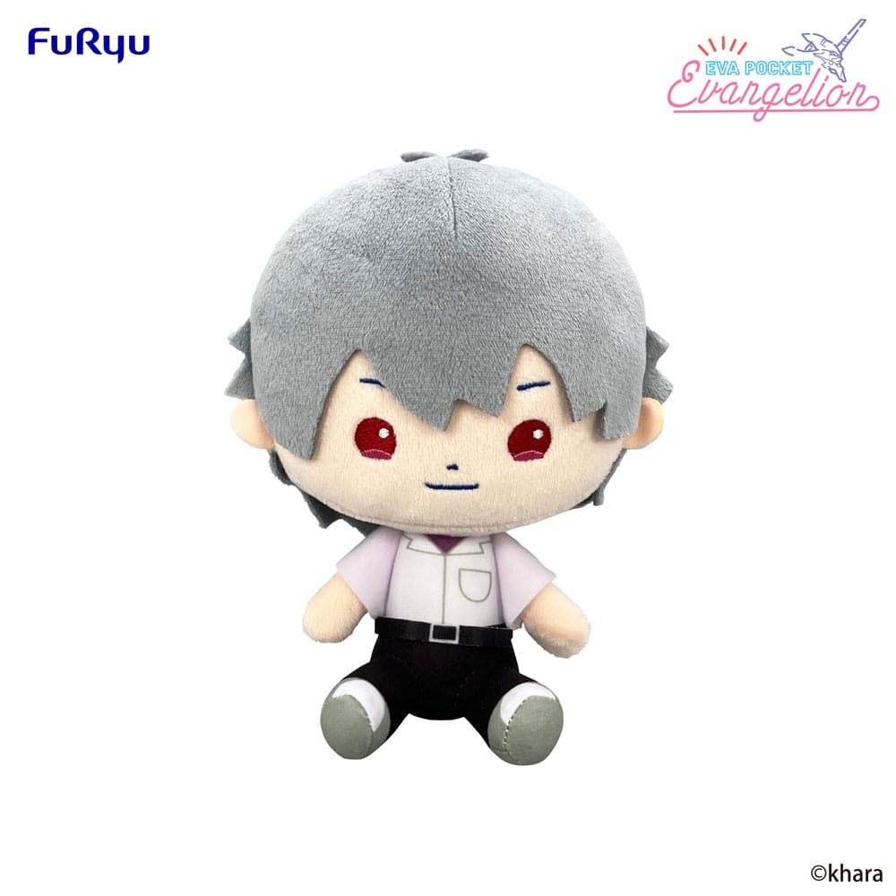 Neon Genesis Evangelion Eva Pocket Plüschfigur Kaworu 17 cm Plüschtier Yokina