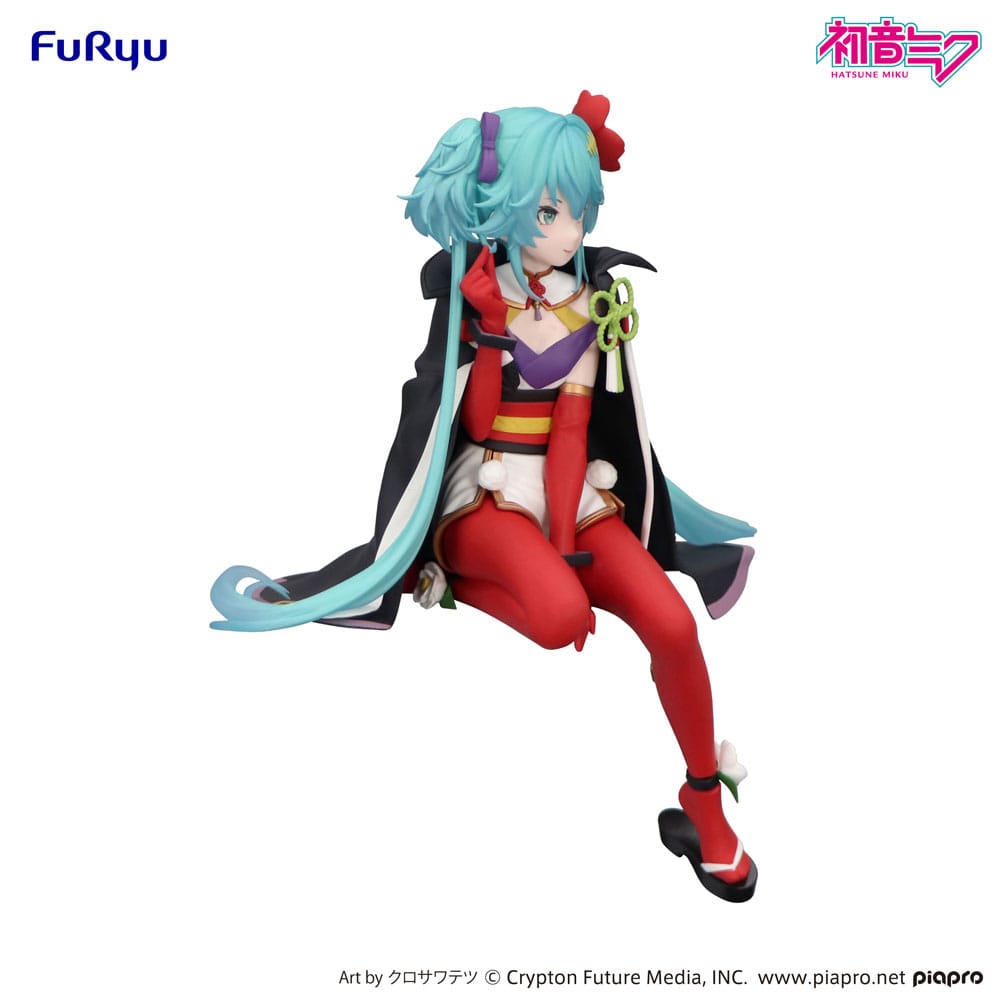 Hatsune Miku Noodle Stopper PVC Statue Flower Fairy Camellia 15 cm Prizefiguren Yokina