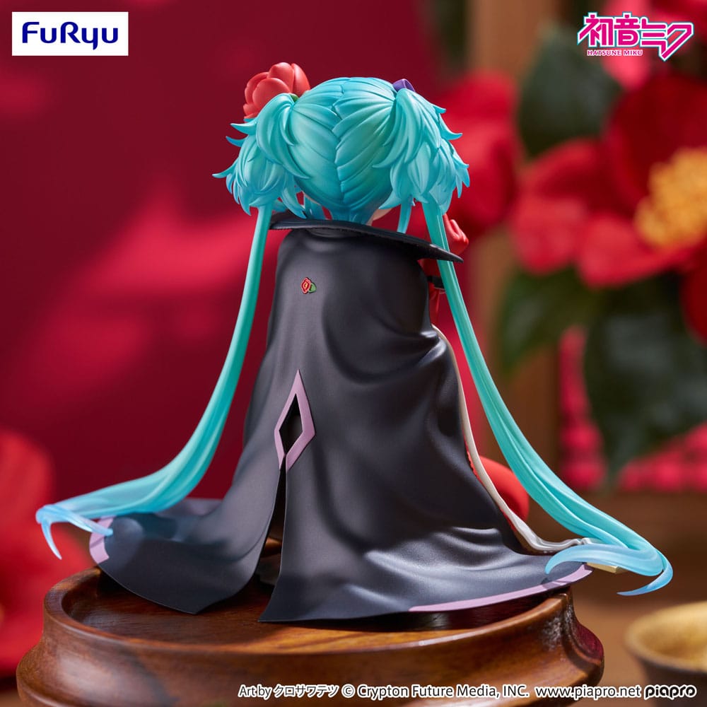 Hatsune Miku Noodle Stopper PVC Statue Flower Fairy Camellia 15 cm Prizefiguren Yokina