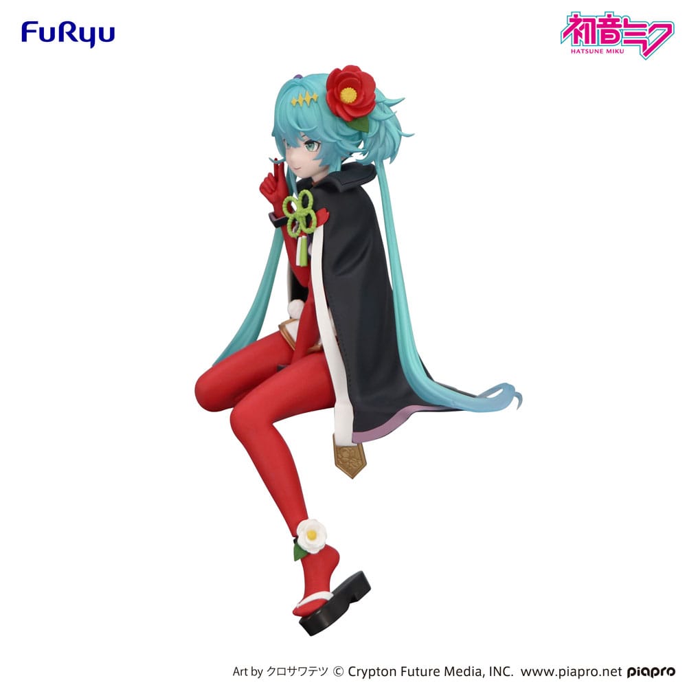 Hatsune Miku Noodle Stopper PVC Statue Flower Fairy Camellia 15 cm Prizefiguren Yokina