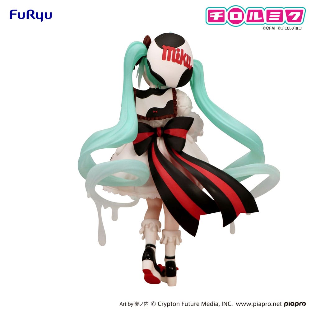 Hatsune Miku x Tirol Choco Trio-Try-iT PVC Statue Hatsune Miku Milk Ver. 18 cm Prizefiguren Yokina