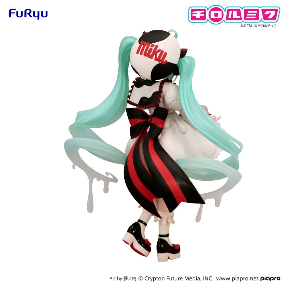 Hatsune Miku x Tirol Choco Trio-Try-iT PVC Statue Hatsune Miku Milk Ver. 18 cm Prizefiguren Yokina