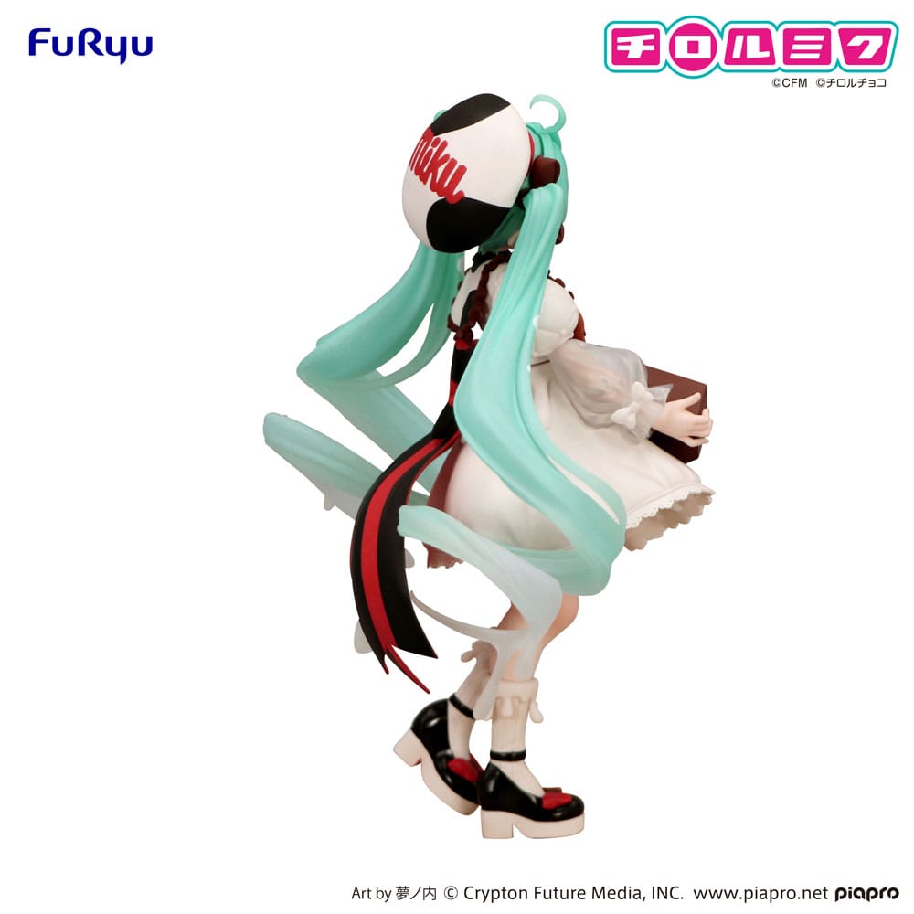 Hatsune Miku x Tirol Choco Trio-Try-iT PVC Statue Hatsune Miku Milk Ver. 18 cm Prizefiguren Yokina