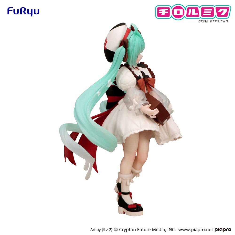 Hatsune Miku x Tirol Choco Trio-Try-iT PVC Statue Hatsune Miku Milk Ver. 18 cm Prizefiguren Yokina