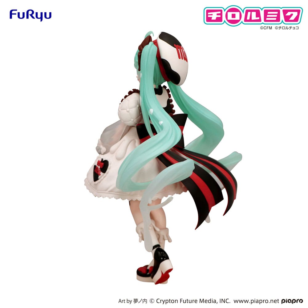 Hatsune Miku x Tirol Choco Trio-Try-iT PVC Statue Hatsune Miku Milk Ver. 18 cm Prizefiguren Yokina