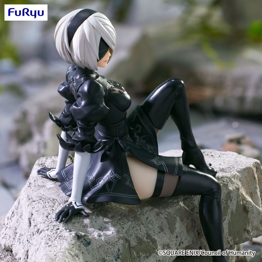 NieR:Automata Ver1.1a Noodle Stopper PVC Statue YoRHa No.2 Type B 13 cm Prizefiguren Yokina