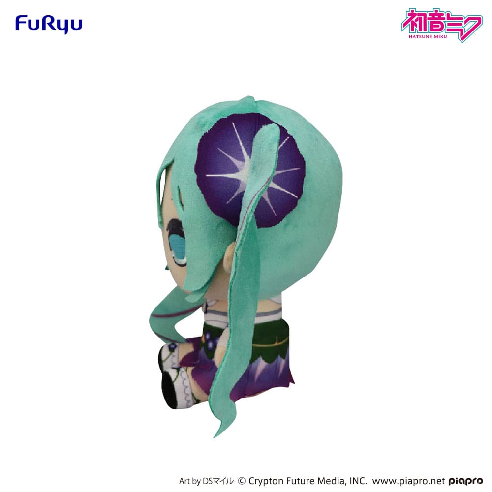 Hatsune Miku Kyurumaru Big Plüschfigur Morning Glory 26 cm Plüschtier Yokina