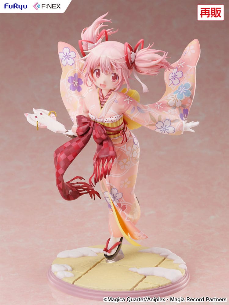 Puella Magi Madoka Magica Side Story Magia Record PVC Statue 1/7 Madoka Kaname Kimono Ver. 22 cm Scalefiguren Yokina