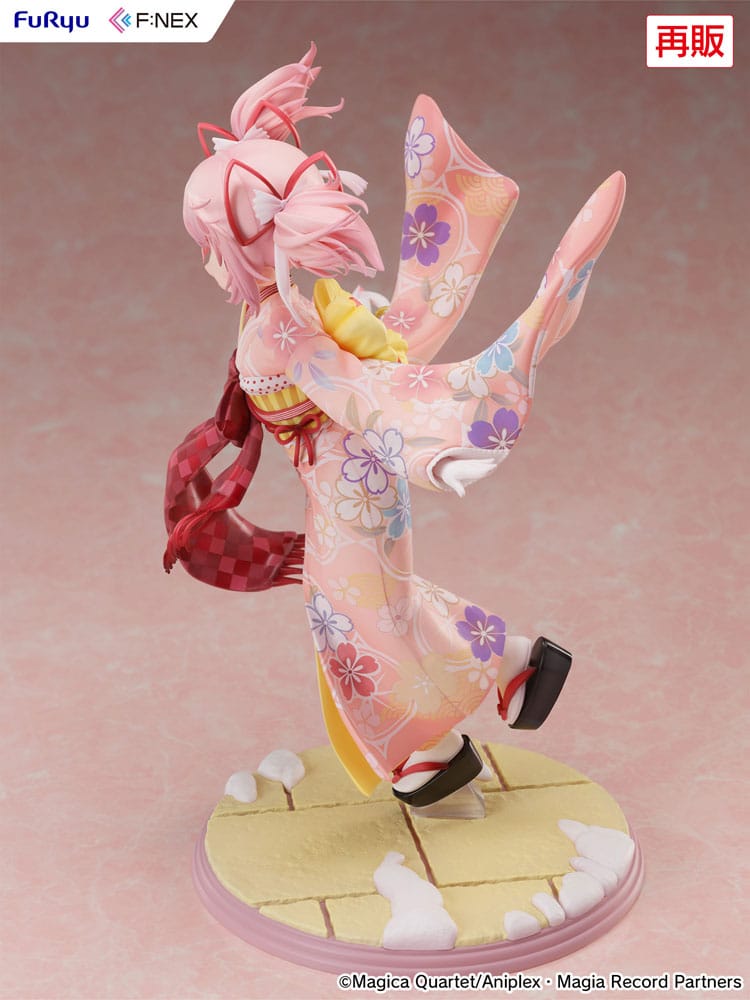 Puella Magi Madoka Magica Side Story Magia Record PVC Statue 1/7 Madoka Kaname Kimono Ver. 22 cm Scalefiguren Yokina