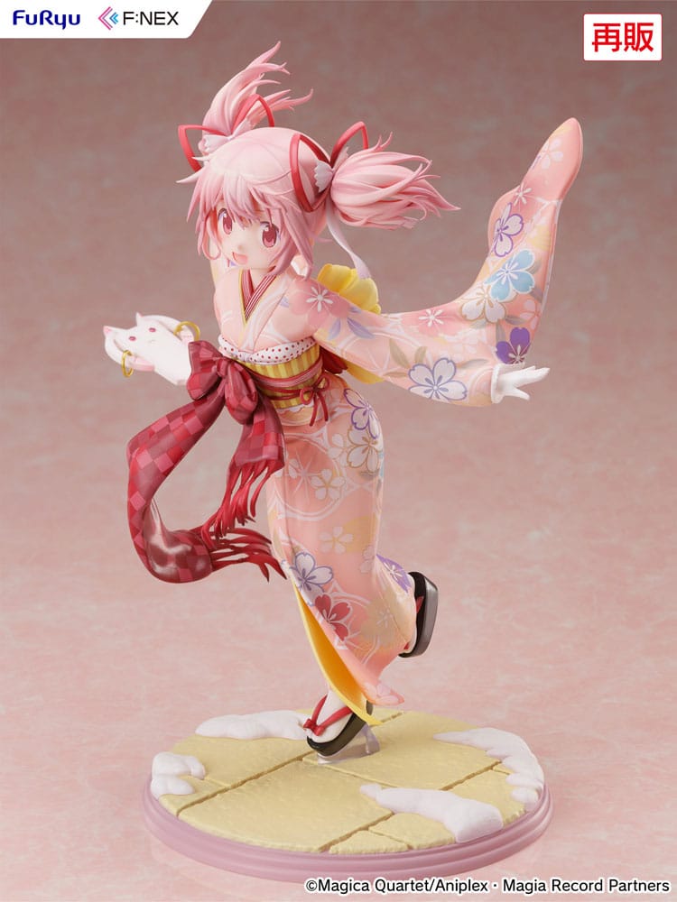 Puella Magi Madoka Magica Side Story Magia Record PVC Statue 1/7 Madoka Kaname Kimono Ver. 22 cm Scalefiguren Yokina
