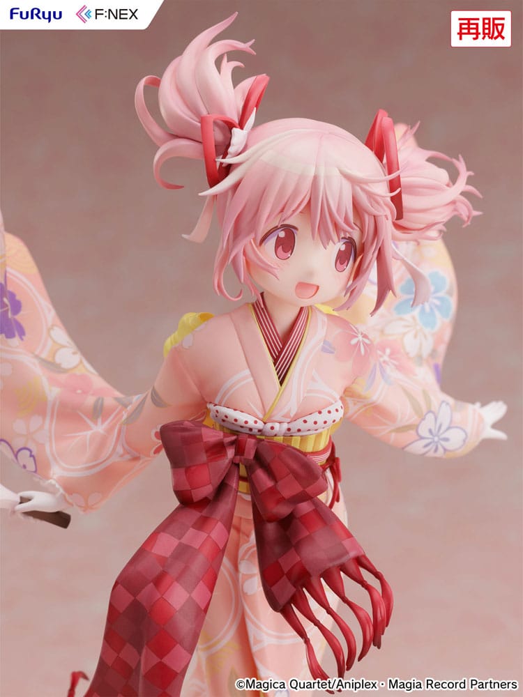 Puella Magi Madoka Magica Side Story Magia Record PVC Statue 1/7 Madoka Kaname Kimono Ver. 22 cm Scalefiguren Yokina