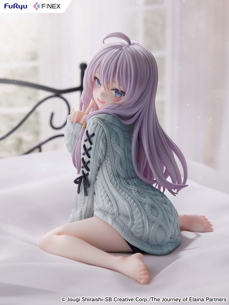 Wandering Witch: The Journey of Elaina 1/7 F:NEX PVC Statue Elaina knit Ver. 30 cm Scalefiguren Yokina