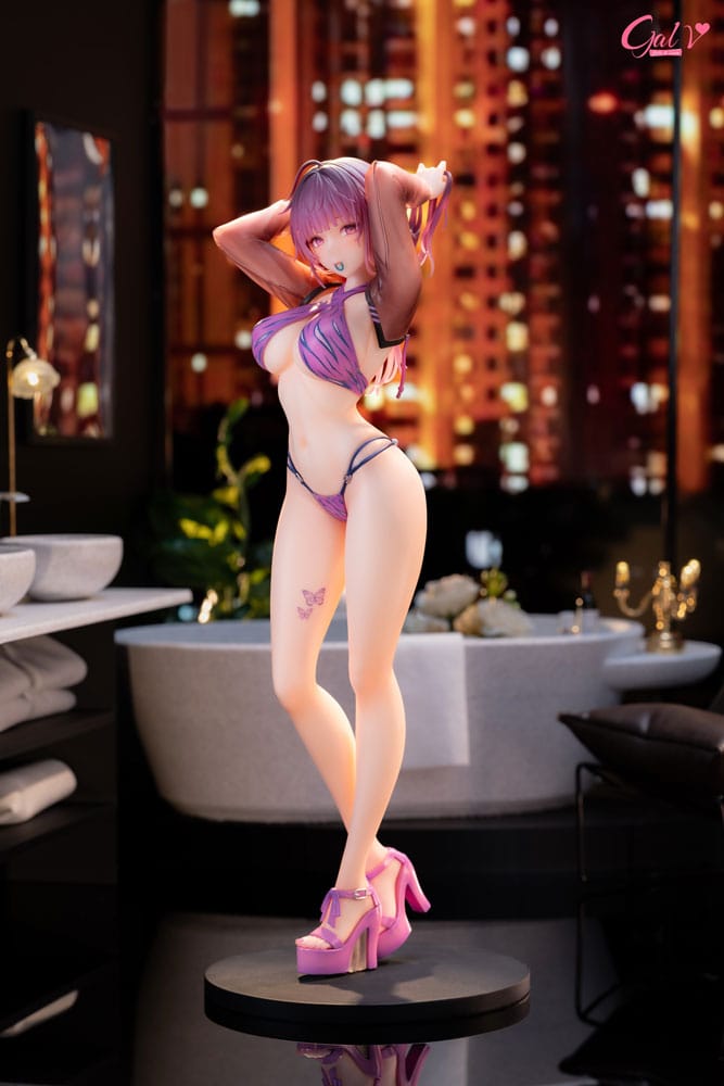 Original Character PVC Statue 1/6 Preparing for a Date Shiso Illustration by myabit Regular Edition 30 cm Scalefiguren Yokina