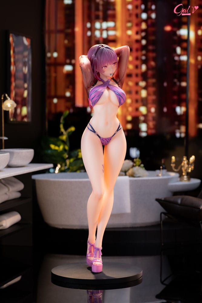 Original Character PVC Statue 1/6 Preparing for a Date Shiso Illustration by myabit Regular Edition 30 cm Scalefiguren Yokina
