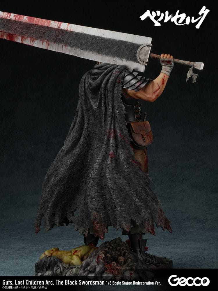 Berserk Statue 1/6 Guts Lost Children Arc The Black Swordsman Redecoration Ver. 38 cm Scalefiguren Yokina