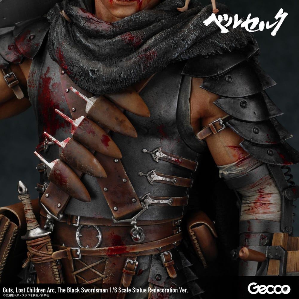 Berserk Statue 1/6 Guts Lost Children Arc The Black Swordsman Redecoration Ver. 38 cm Scalefiguren Yokina