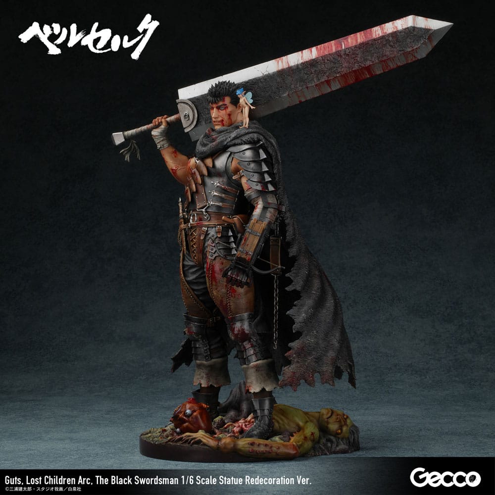 Berserk Statue 1/6 Guts Lost Children Arc The Black Swordsman Redecoration Ver. 38 cm Scalefiguren Yokina