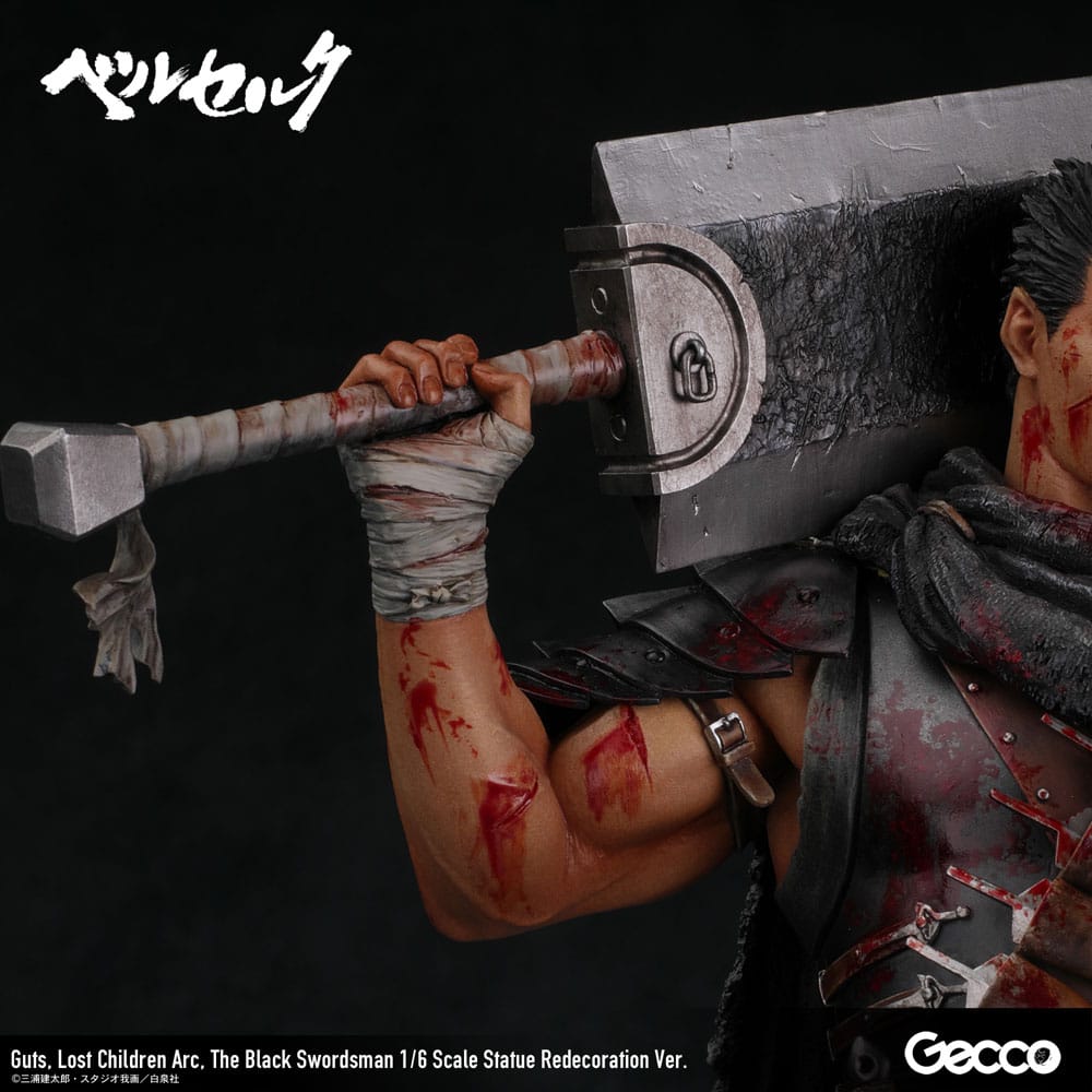 Berserk Statue 1/6 Guts Lost Children Arc The Black Swordsman Redecoration Ver. 38 cm Scalefiguren Yokina